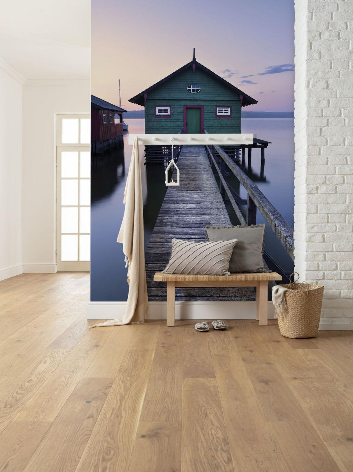 FOTOTAPETE Meer 200 x 280 cm - Blau, Papier (200/280cm) - Sanders & Sanders