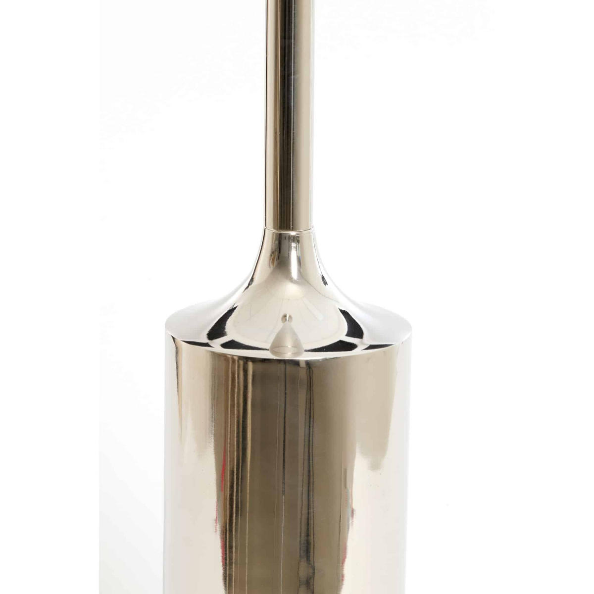 KERZENLEUCHTER Velez Silber 13/13/77 cm - Silberfarben, Metall (13/77/13cm) - Light & Living