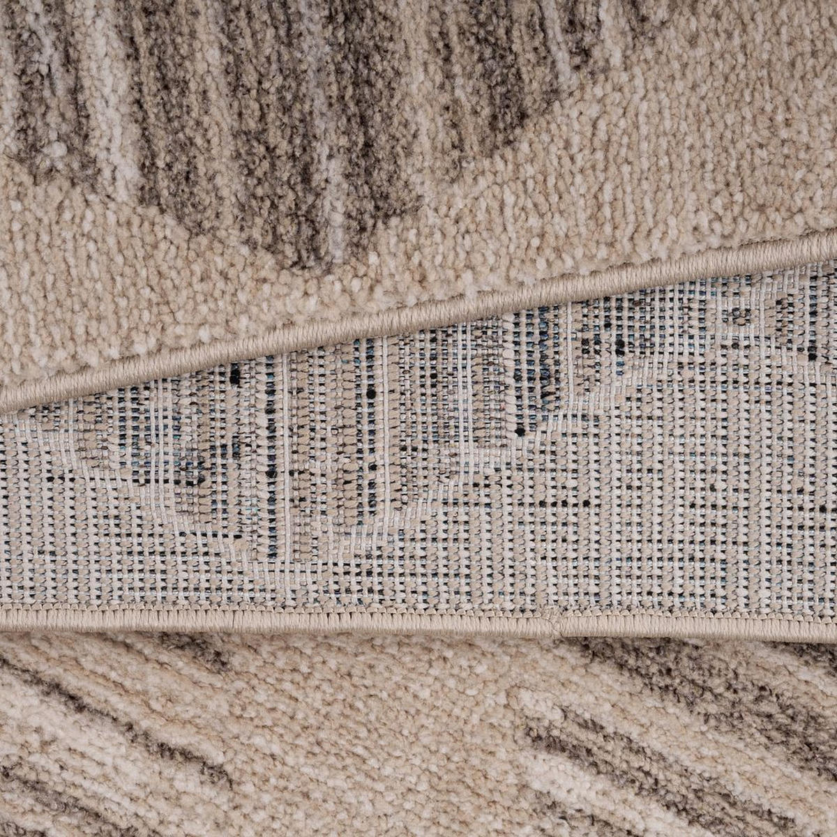 VINTAGE-TEPPICH Ikaro Lucas Beige - Beige, Textil (61/800cm) - Kukoon Rugs