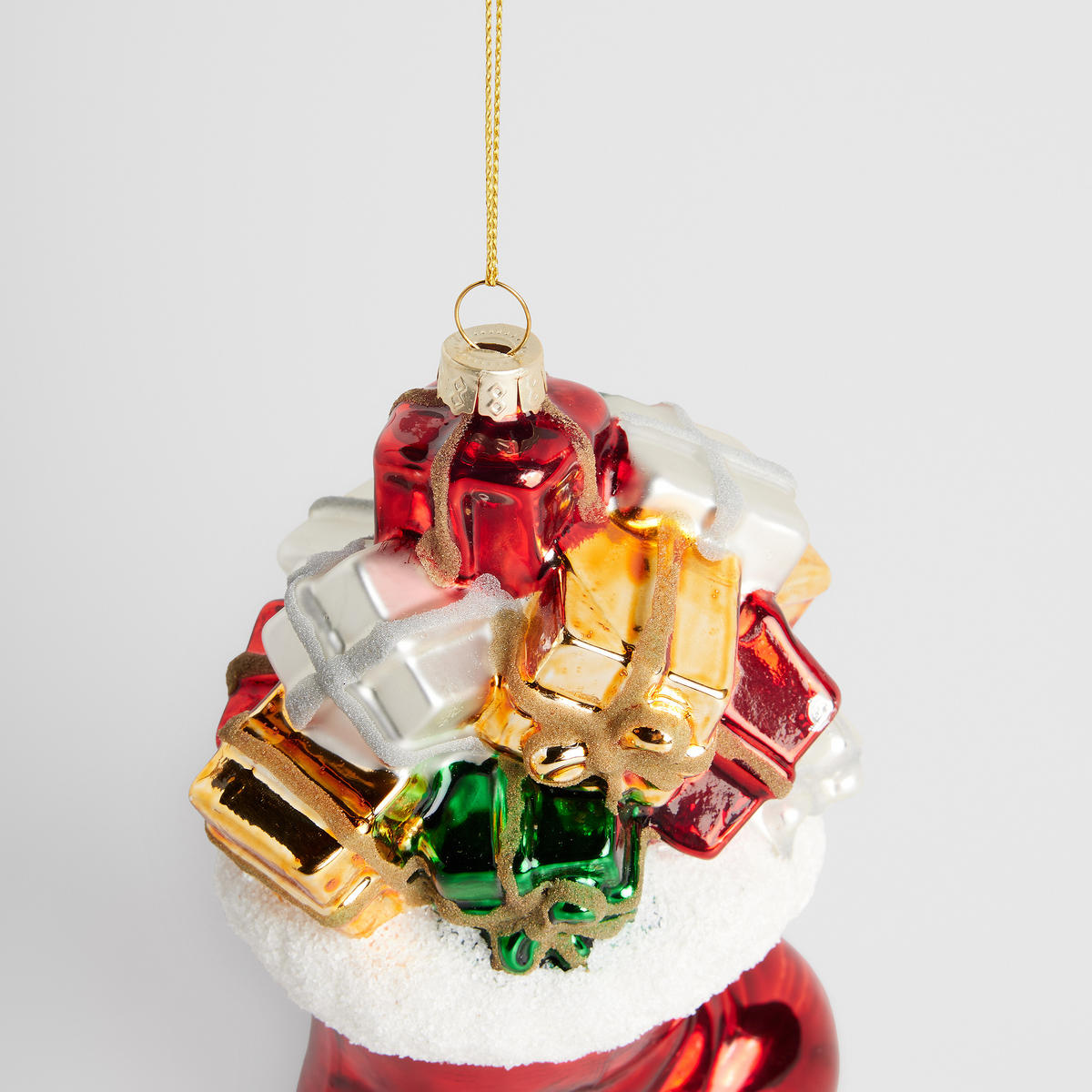 WEIHNACHTSKUGEL Glas SOKIS, 8x15 cm, Rot, Christbaumkugeln, Weihnachtsdeko Xmas, Christmas Deko - Rot, Glas (8/8/15cm) - home&you
