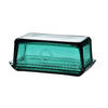 BUTTERDOSE Ecila Grün 17/9/10 cm Glas - Grün, Glas (9/10/17cm) - Mondex