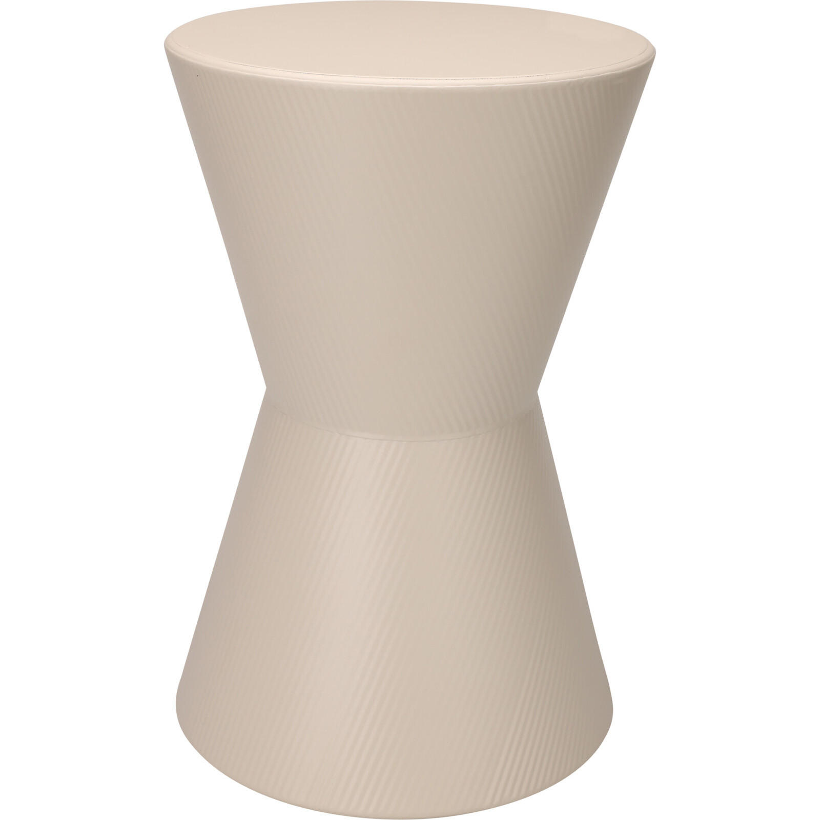 SEITENTISCH für Sofa Tome Cremefarben 29/29/45 cm - Beige, Metall (29/29/45cm) - Home Styling Collection