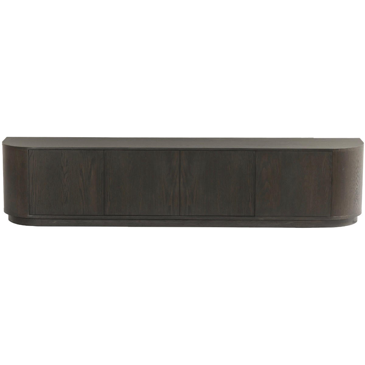 TV-MÖBEL Novero Braun 40/220/45 cm - Dunkelbraun, Holz (220/45/40cm) - Livingfurn