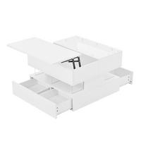 COUCHTISCH Weiß - Weiß, Holzwerkstoff (70/67/57cm)