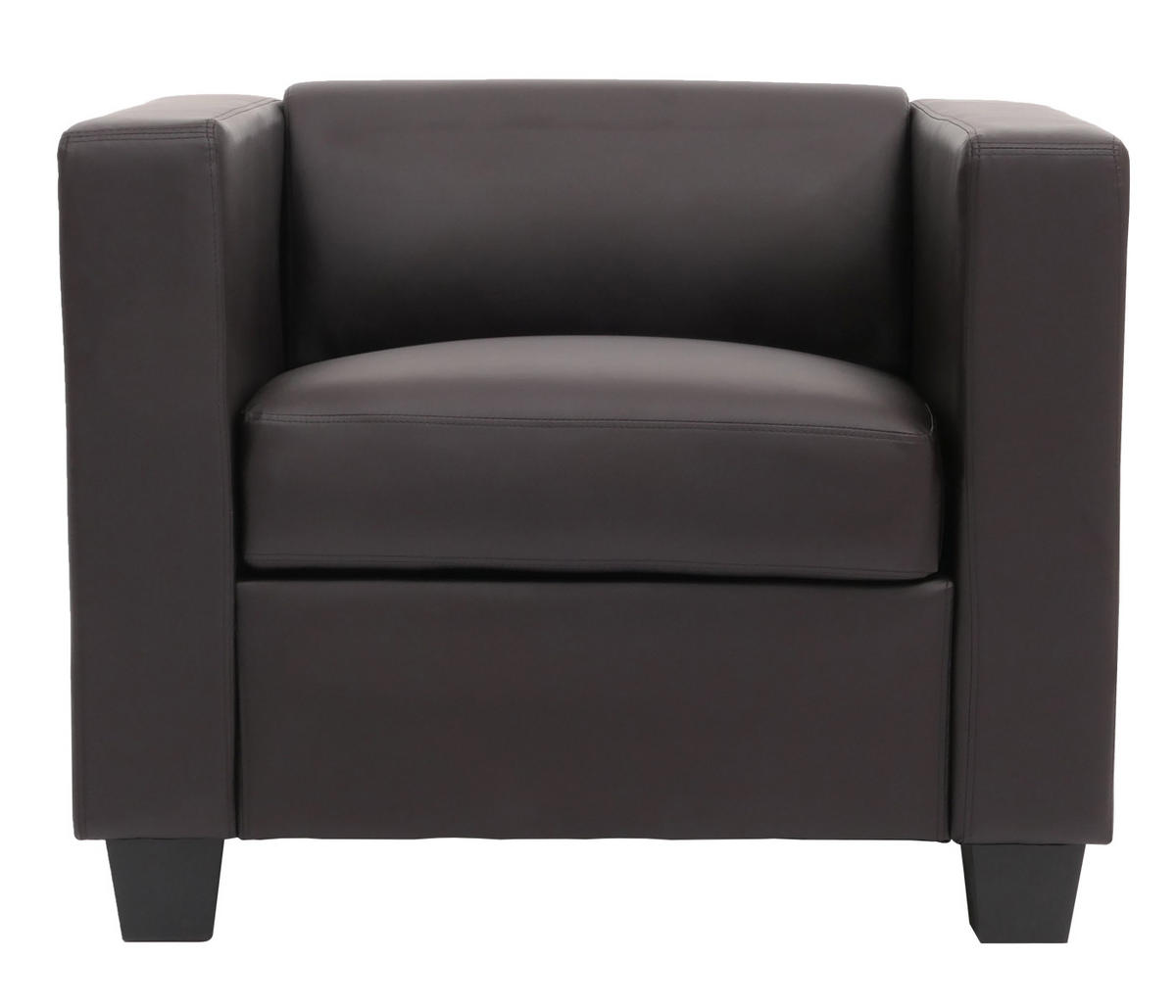 SESSEL LOUNGESESSEL Braun - Braun, Textil (86/70/75cm) - MCW