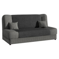 SCHLAFSOFA Jonas - Grau, Holz/Textil (195/86/87cm)