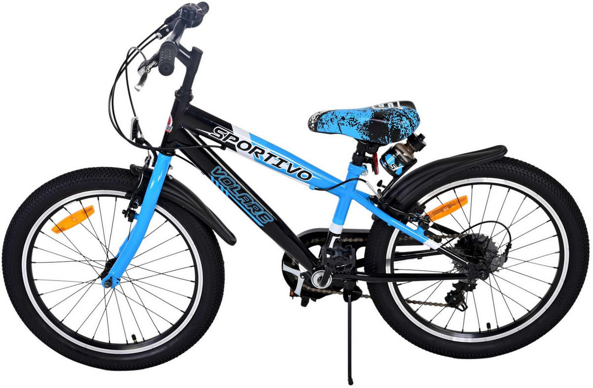 KINDERFAHRRAD Sportivo - Jungen - 7 Gänge - 20 Zoll - Blau - Blau, Metall (60cm) - TPFSports