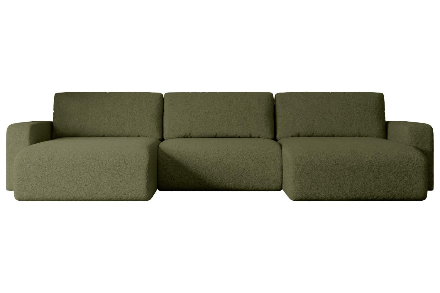 Altdecor Wohnlandschaft Grün 347x83x143 cm
