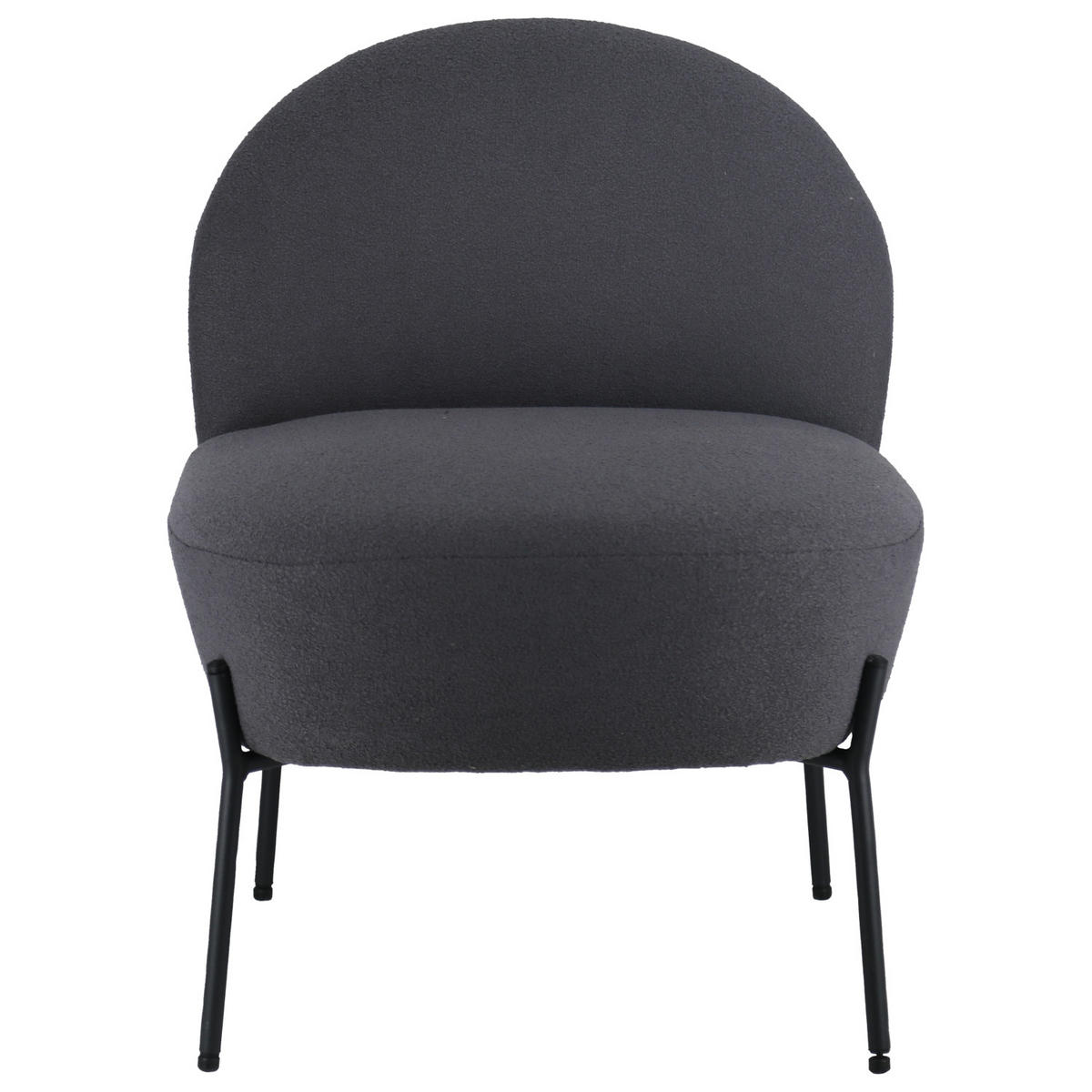 SESSEL Helmi Grau - Grau, Textil (55/69.5/64cm) - Happy Garden