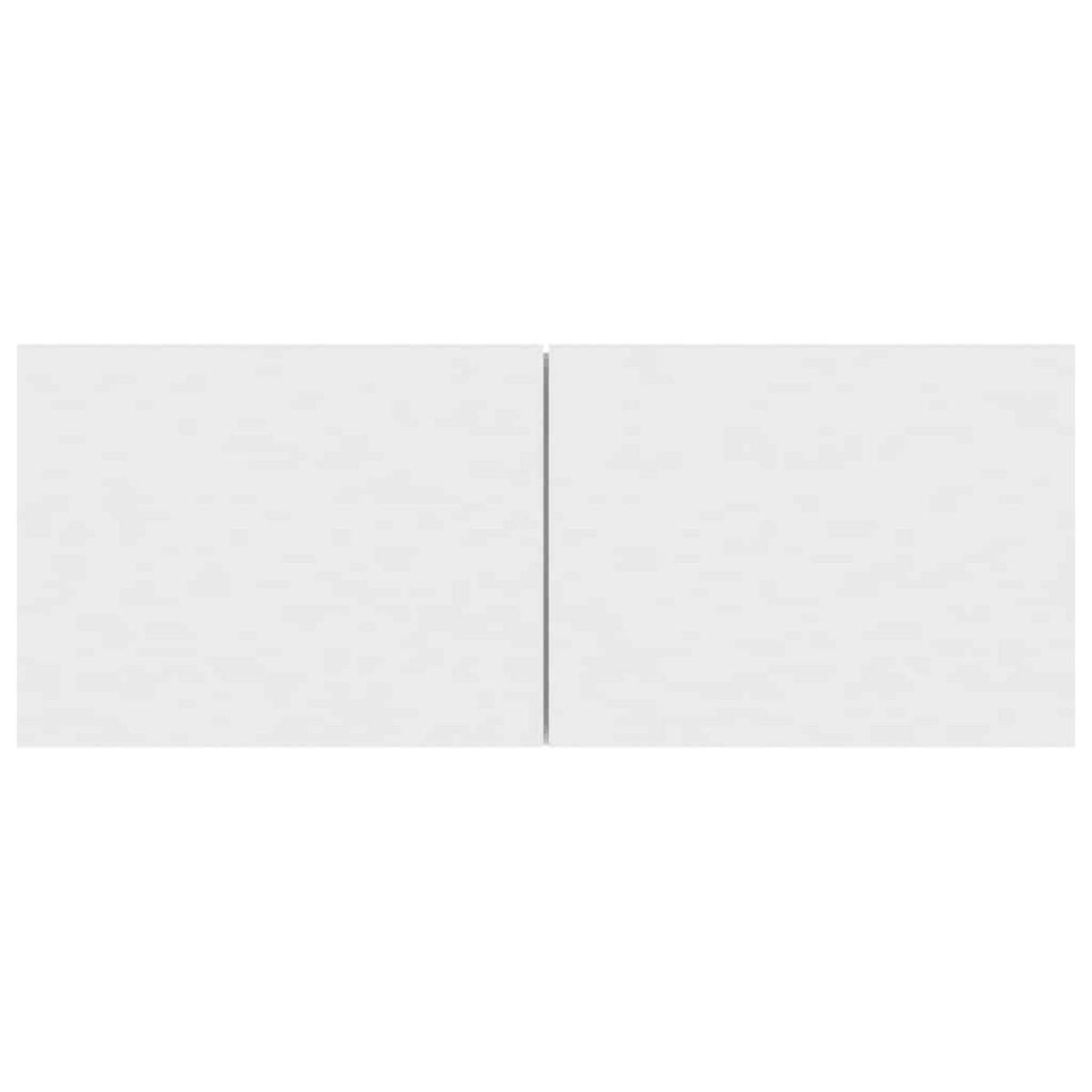 TV-SCHRANK Weiss 80/30/30 Cm Holzwerkstoff - Weiß, Holzwerkstoff (30/80/30cm) - vidaXL