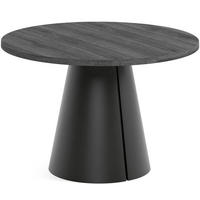 TISCH Schwarz ALMA Ausziehbar 120/196 cm - Schwarz, Holzwerkstoff (2/120/76cm) - Sepro Meble