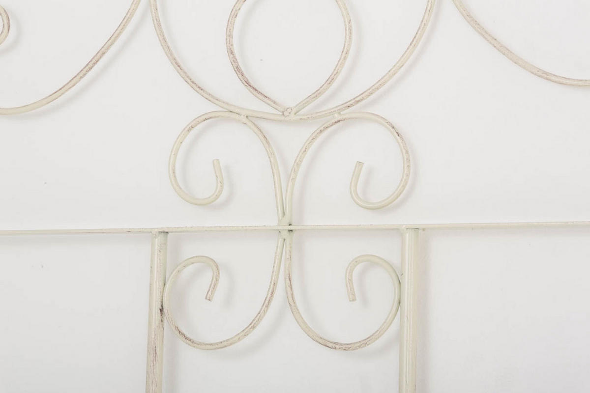 RANKGITTER Paul antik-creme - Naturfarben, Metall (85.5/170/2cm) - TPFGarden