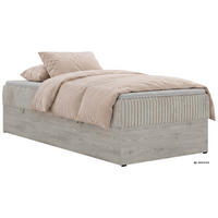 BOXBETT NORDIC ZERO 90/200 - Beige Cord - Topper Visco - H4 - Beige/Schwarz, Kunststoff/Textil (90/200cm) - MKS