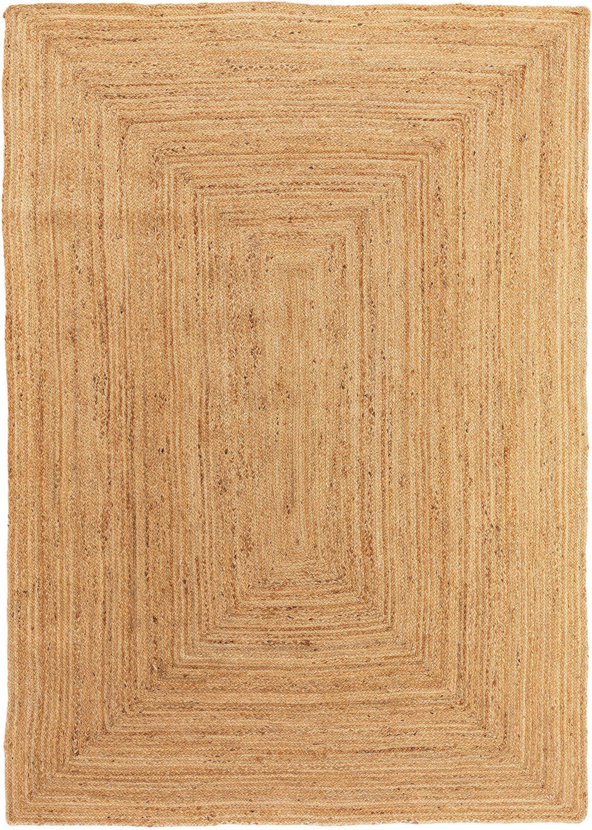 JUTETEPPICH Jutta Hellbraun 160x230 cm - Hellbraun, Textil (160/230cm) - benuta Pure