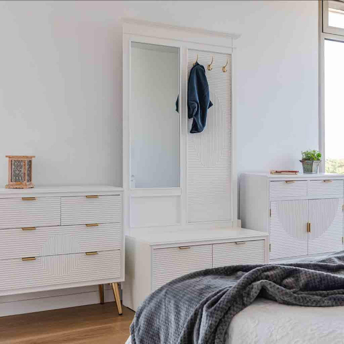 KOMMODE 80x37x78 cm - Weiß, Holzwerkstoff (80/78/37cm) - Wanderlust