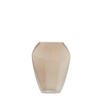 VAZE Vionna Braun 25/12.5/33.5 cm - Taupe, Glas (33.5cm) - Light & Living