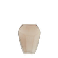 VAZE Vionna Braun 25/12.5/33.5 cm - Taupe, Glas (33.5cm) - Light & Living