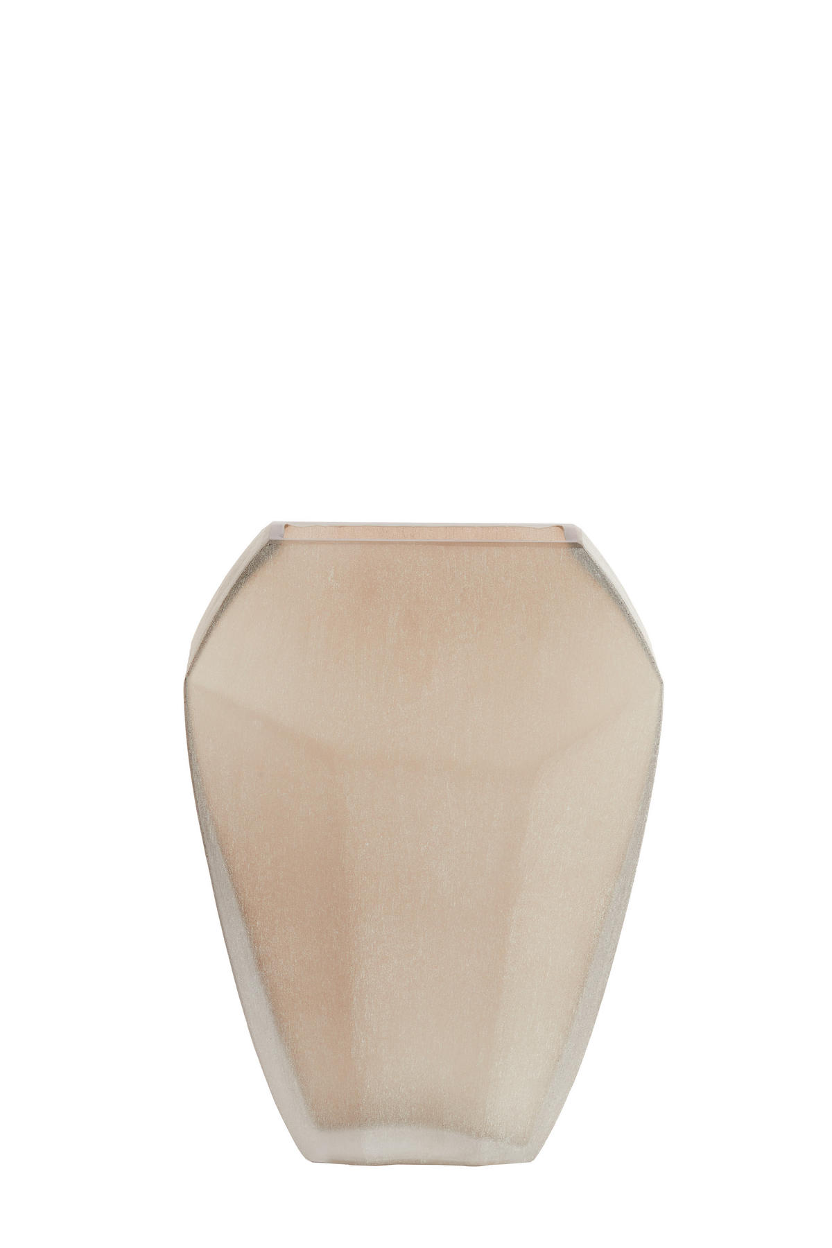 VAZE Vionna Braun 25/12.5/33.5 cm - Taupe, Glas (33.5cm) - Light & Living