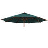 SCHIRMBEZUG C57B Dunkelgrün - Dunkelgrün, Textil (300/300cm) - MCW