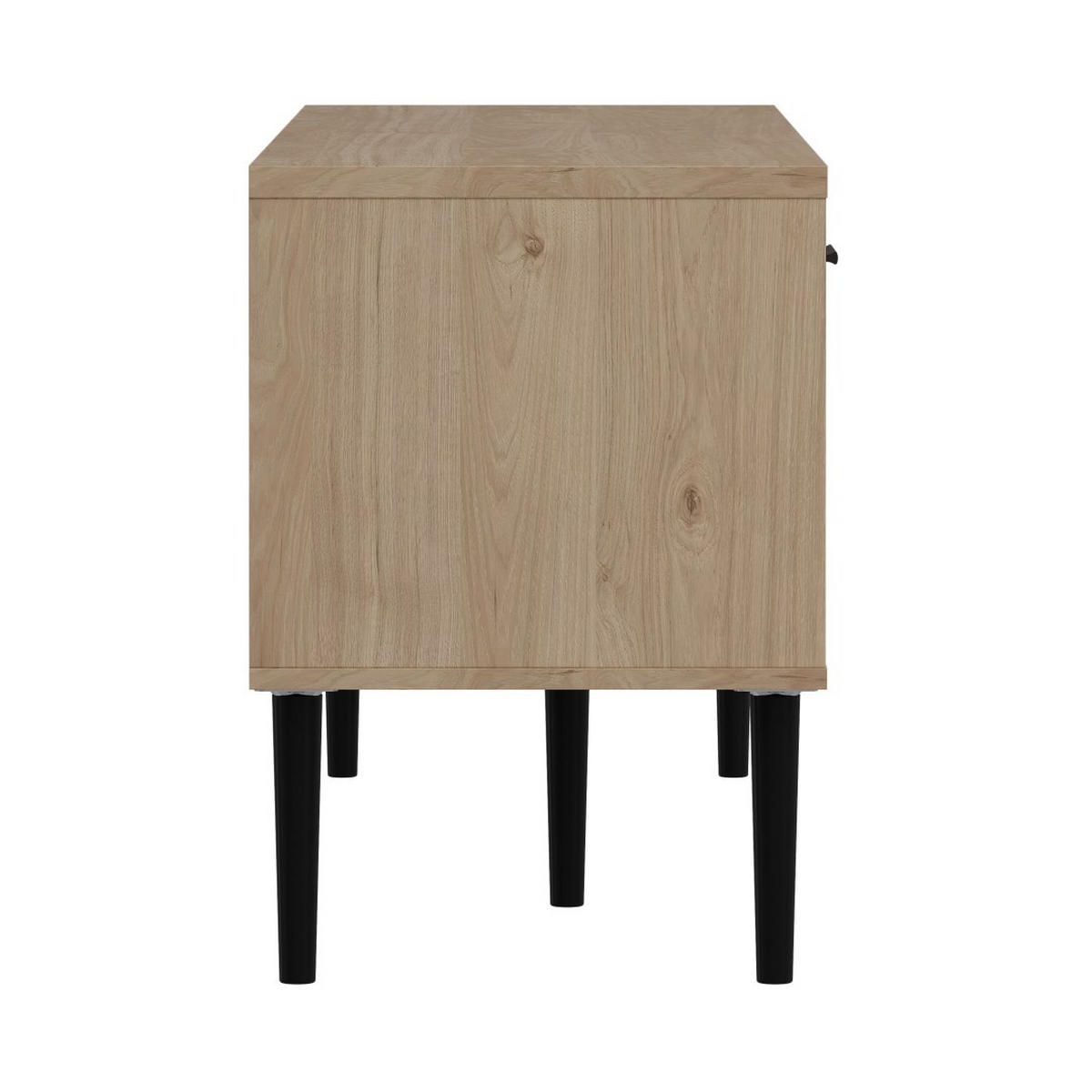 TV-MÖBEL, Media, Nussbaum, Holzwerkstoff / Metall, 148 x 40 x 57 cm - Nussbaumfarben, Holzwerkstoff/Metall (148/57/40cm) - ebuy24