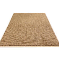 FUSSMATTE Rutschfest Fußmatte Außen und Innen,Braun,50*80cm - Braun, Textil (50/80cm) - Kaket