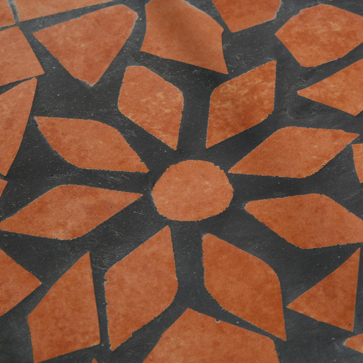 METALLREGAL , 61 x 29 x 114 cm, terracotta - Terracotta, Metall (29/114/61cm) - tectake