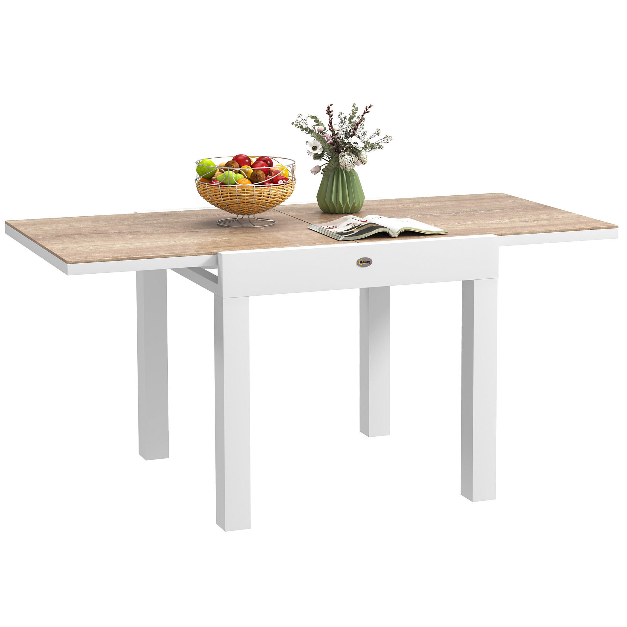 GARTENTISCH DE-14131 80/160 cm, für 6 Personen - Hellgrau, Metall (160/80/75cm) - ComfortXL