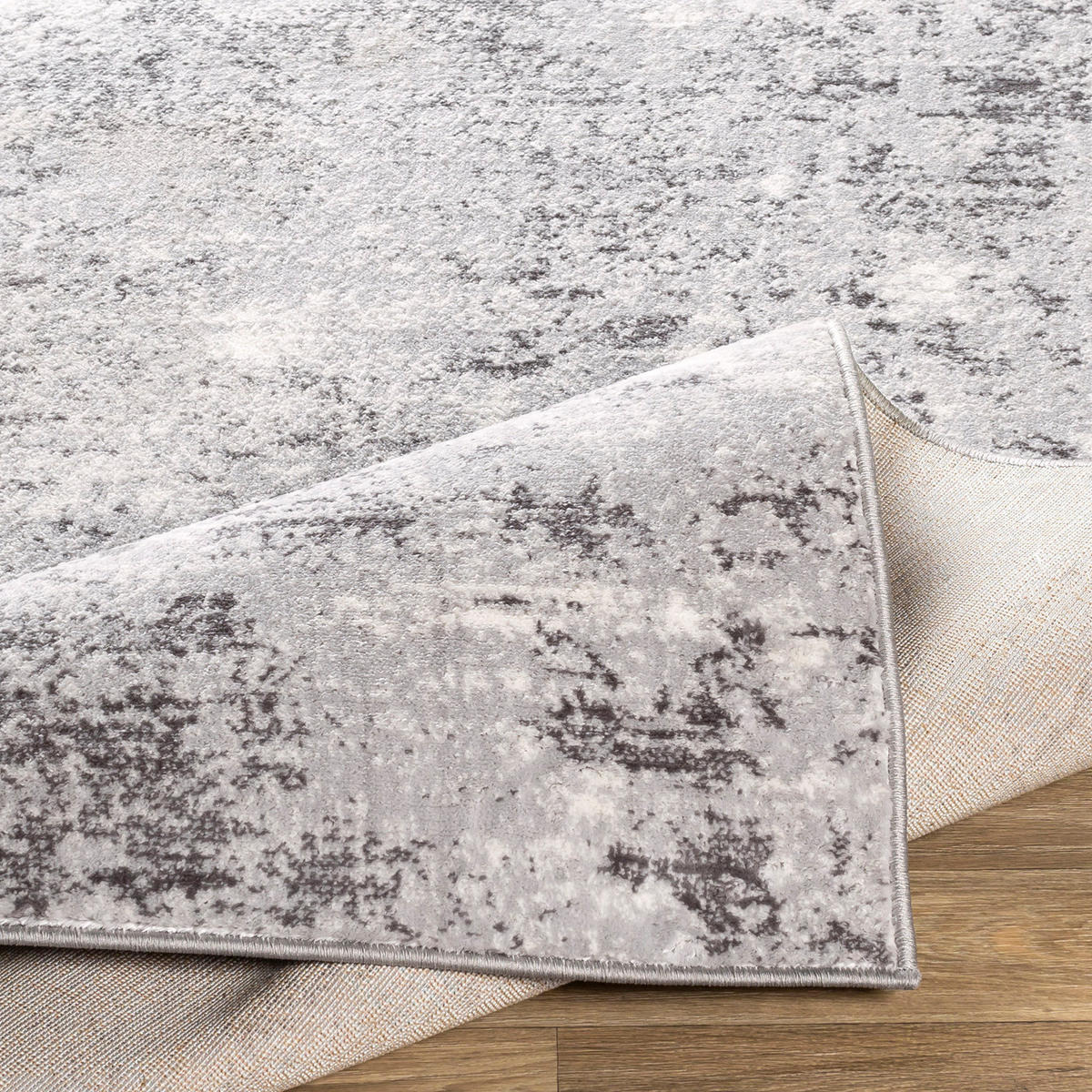 KURZFLORTEPPICH 120x170 cm Grau - Grau, Naturmaterialien/Textil (120/170cm) - LIVABLISS