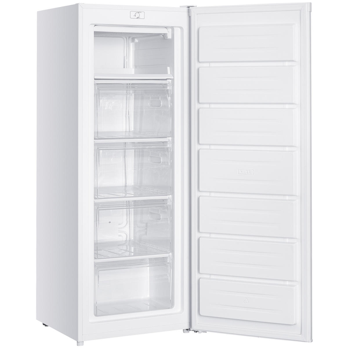 GEFRIERSCHRANK FS1682E-W groß - 168L Nutzinhalt, 4-Sterne Gefrieren, Freezer, leise 37 dB, weiß - Weiß, Kunststoff/Metall (54.5/142.5/57.5cm) - homeX