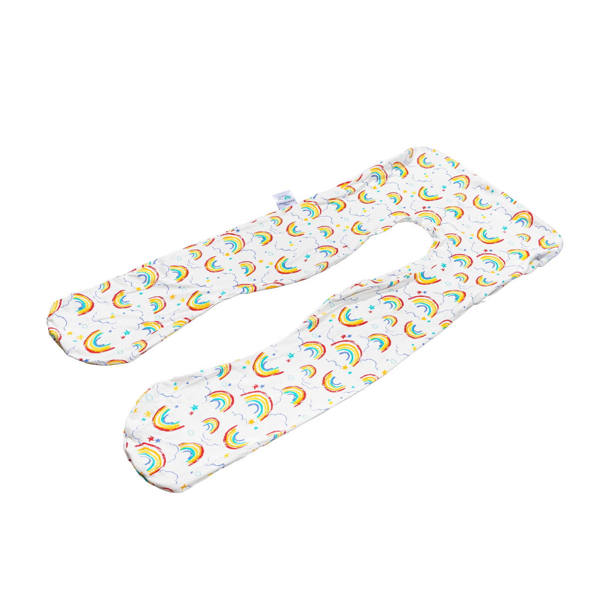 ERSATZBEZUG für KomfortKissen KIDS - Regenbogen - Blau/Gelb, Textil (60/120cm) - KomfortKissen