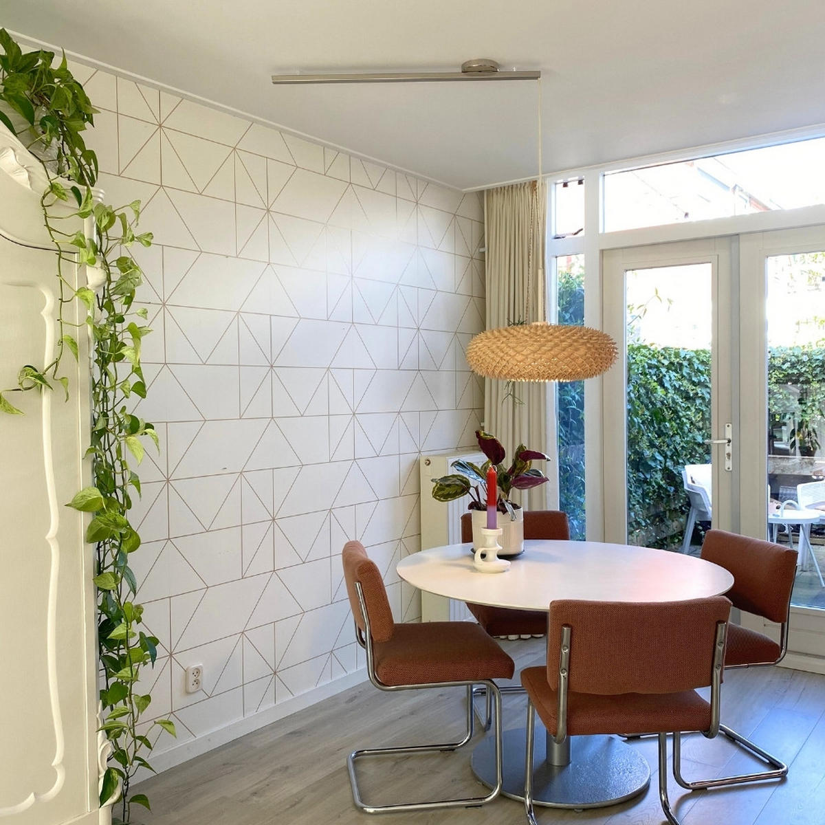 AUFHÄNGESYSTEM für eine Hängelampe - Single - 90cm - Edelstahl - Verstellbare Lampenaufhängung - Pendelleuchte Schieben und Drehen - Edelstahlfarben, Metall (90/3/2cm) - Lightswing®