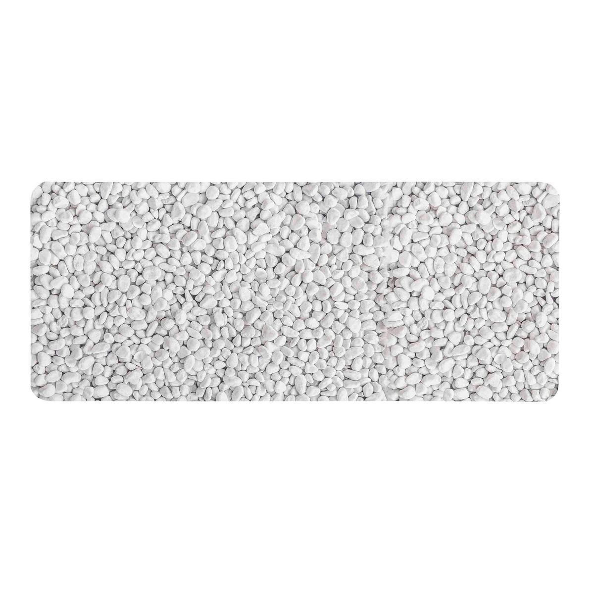 BADMATTE Muster 50/120 cm - Grau, Textil (50/120cm) - Douceur d´intérieur
