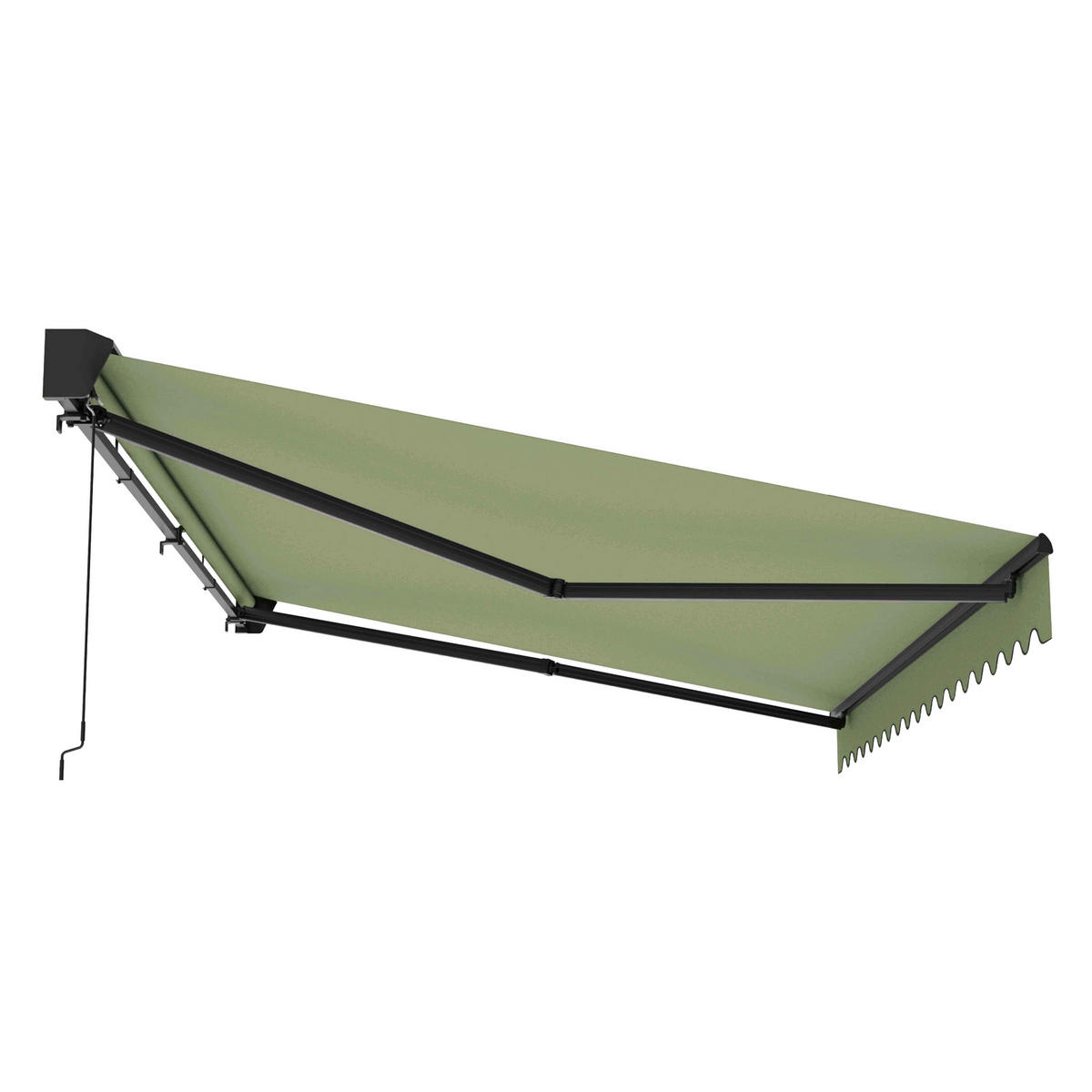 MARKISE 2,50x2m, Kaktusgrün - Grün, Metall (200/1/250cm) - Oviala