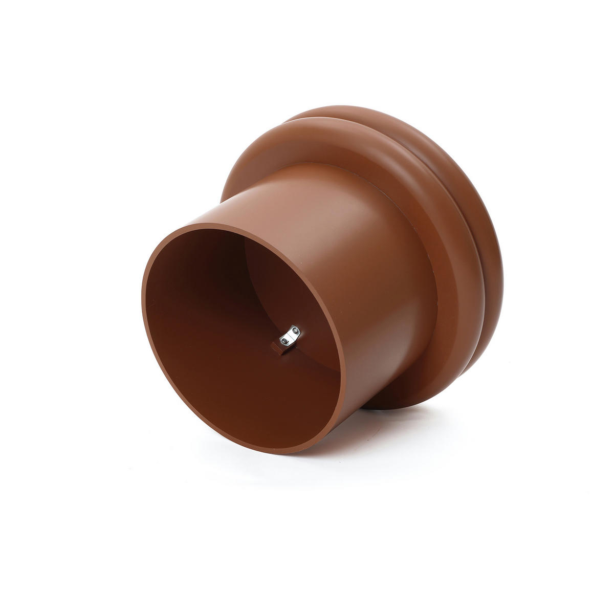 BEISTELLTISCH Rund, Braun mit Doppelplatte | Ø40 x H30 cm - Braun, Holzwerkstoff (40/40/30cm) - Hometopia