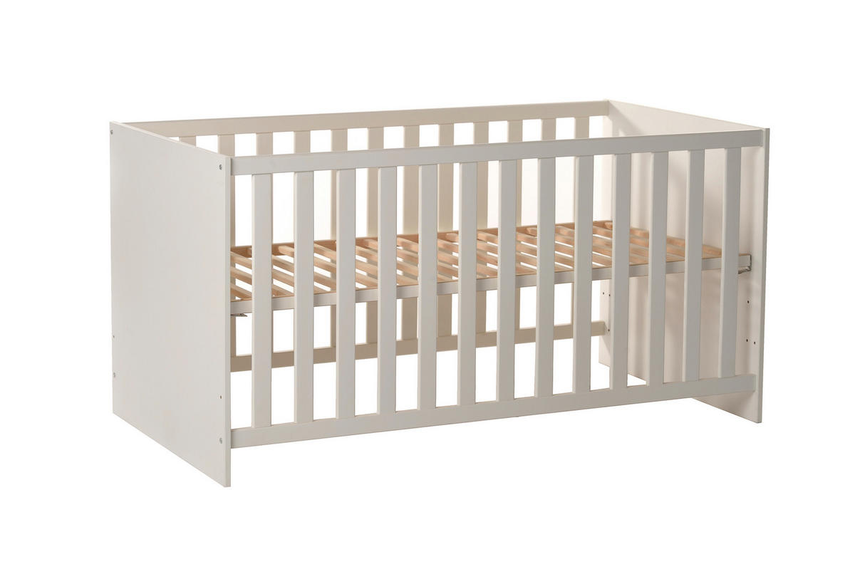 BABYBETT Essentials Weiß - Weiß, Holz/Holzwerkstoff (70/140cm) - arthur berndt