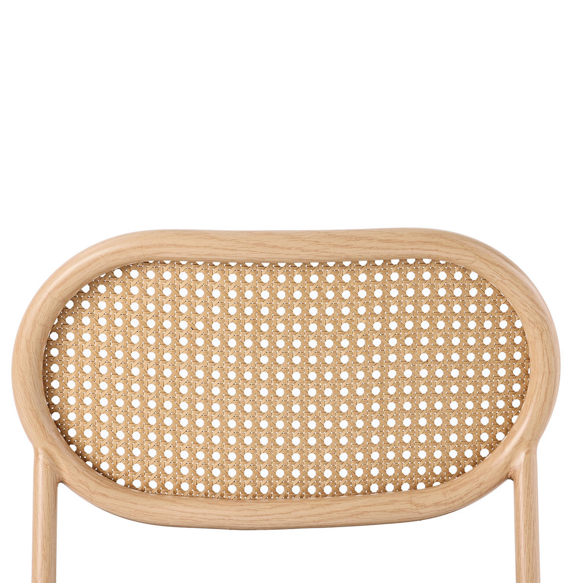 ESSTISCH SET mit Glasplatte & 4 Rattanstühle - Schwarz, Glas/Textil (110/74/65cm) - Urban Meuble