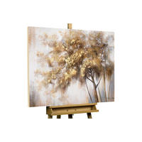 ÖLGEMÄLDE 100/75 cm - Beige/Braun, Holz/Textil (100/75cm) - KUNSTLOFT