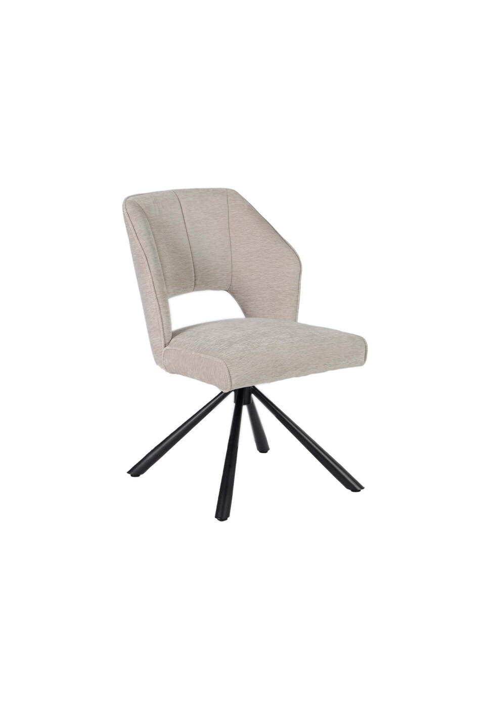 Giga Meubel Esszimmerstuhl Taupe 47x83x62 cm