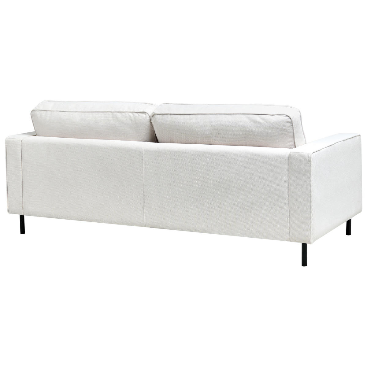 POHOVKA 3-místná Látka Krémově bílá Savalen - krémová, textil (204/87/91cm) - Beliani