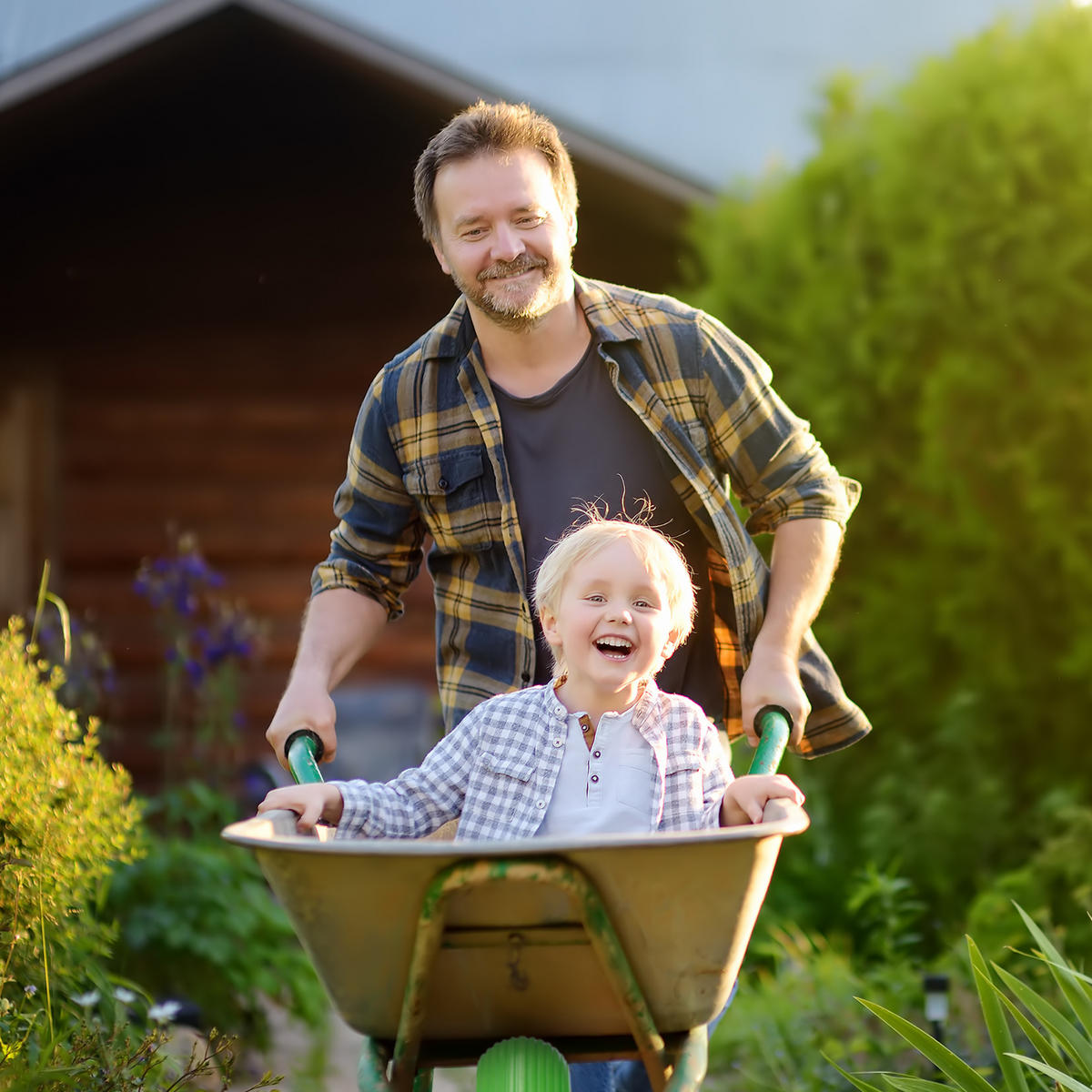 SCHUBKARRENRAD - Multicolor, Kunststoff/Metall (9/39/9cm) - Relaxdays