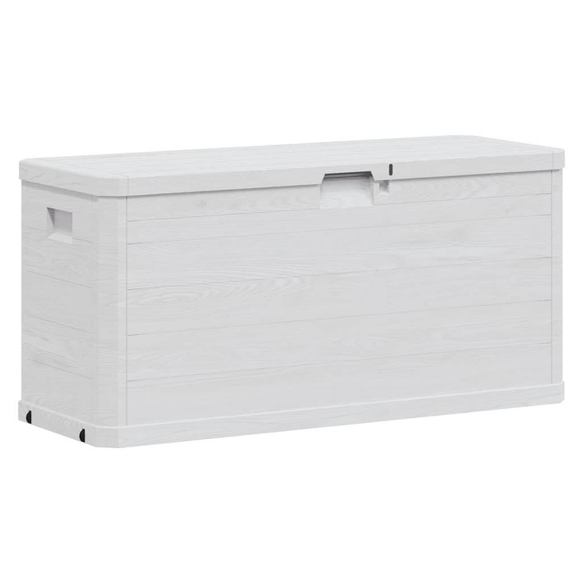 GARTEN-AUFBEWAHRUNGSBOX 280 L Hellgrau - Grau, Kunststoff (117/56/45cm) - vidaXL