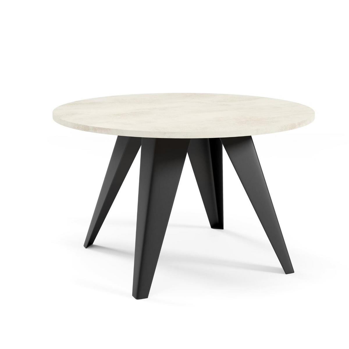 COUCHTISCH FARE Weiß 75x75x50 cm - Weiß, Holzwerkstoff (75/75/50cm) - FURNLUX