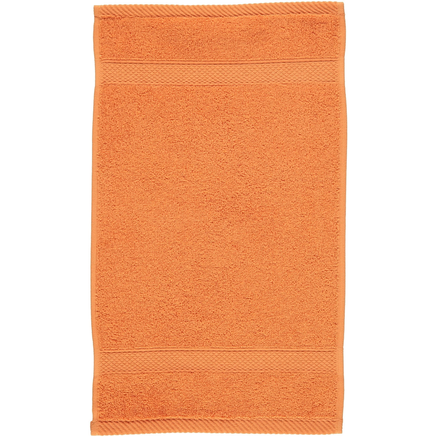 GÄSTETUCH DIAMANT ORANGE - 150 - Orange, Textil (30/50cm) - Egeria