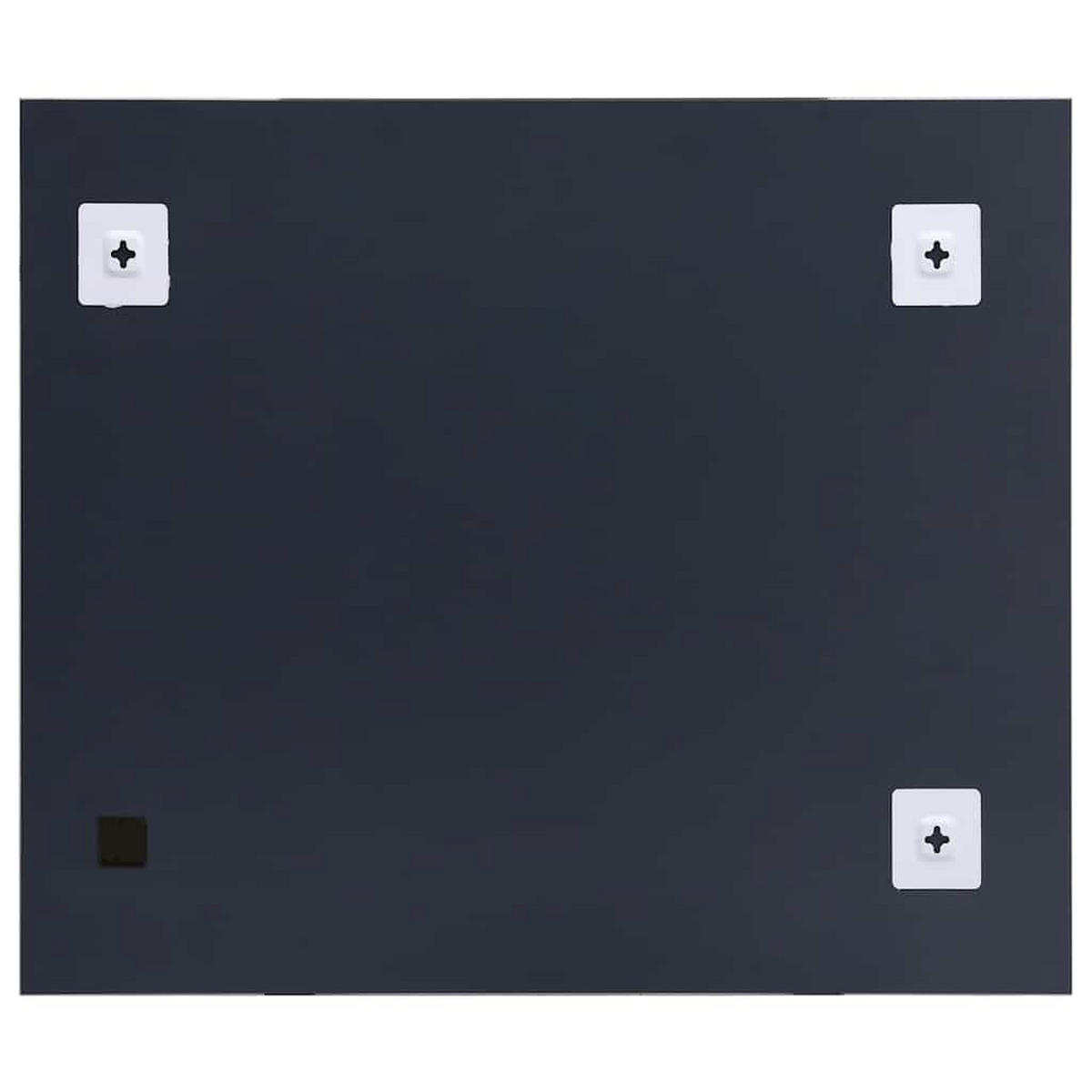 WANDSPIEGEL 100x60 cm Glas - Silberfarben, Glas (60/100/1cm) - furnicato