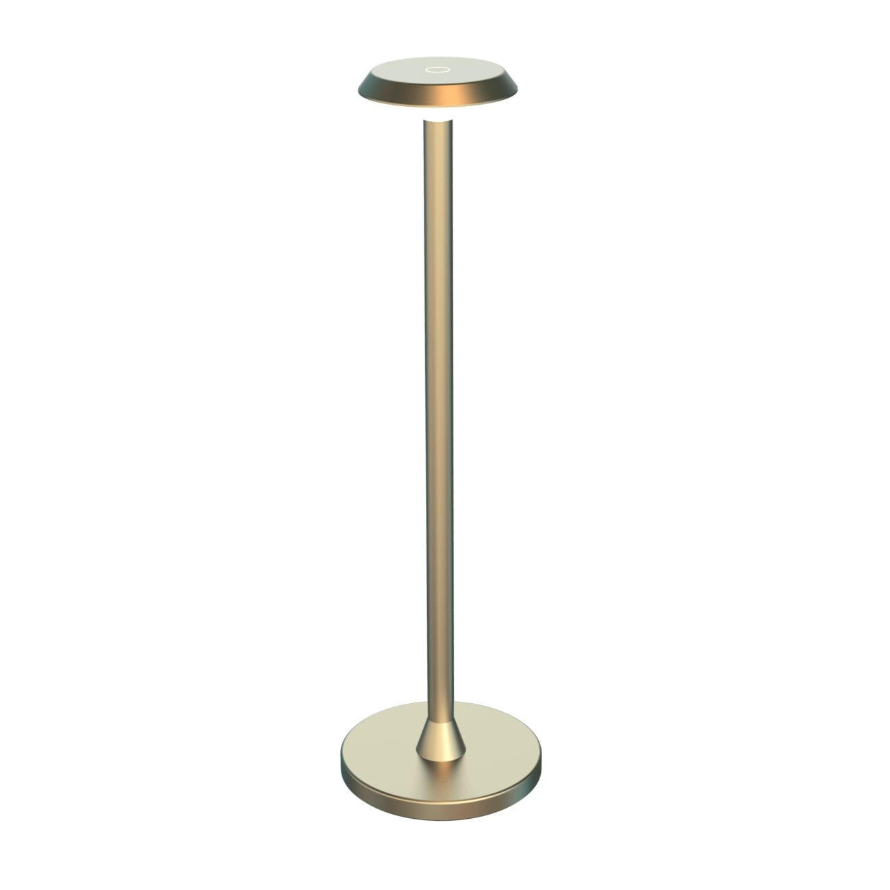 Kosilum Tischleuchte Gold 10x35x35 cm