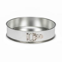 SPRINGFORM Silber 20/20/6.5 cm PAT02611 - Silberfarben, Metall (20/6.5/20cm) - Patisse 