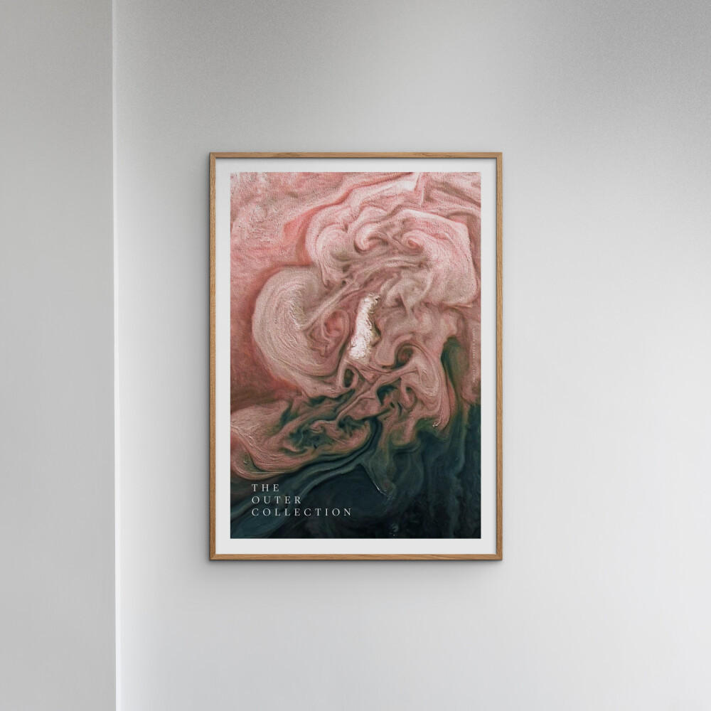 POSTER Arch Atelier - The Outer Collection – 003 - Pink, Papier (50/70/0.1cm) - Poster&Frame