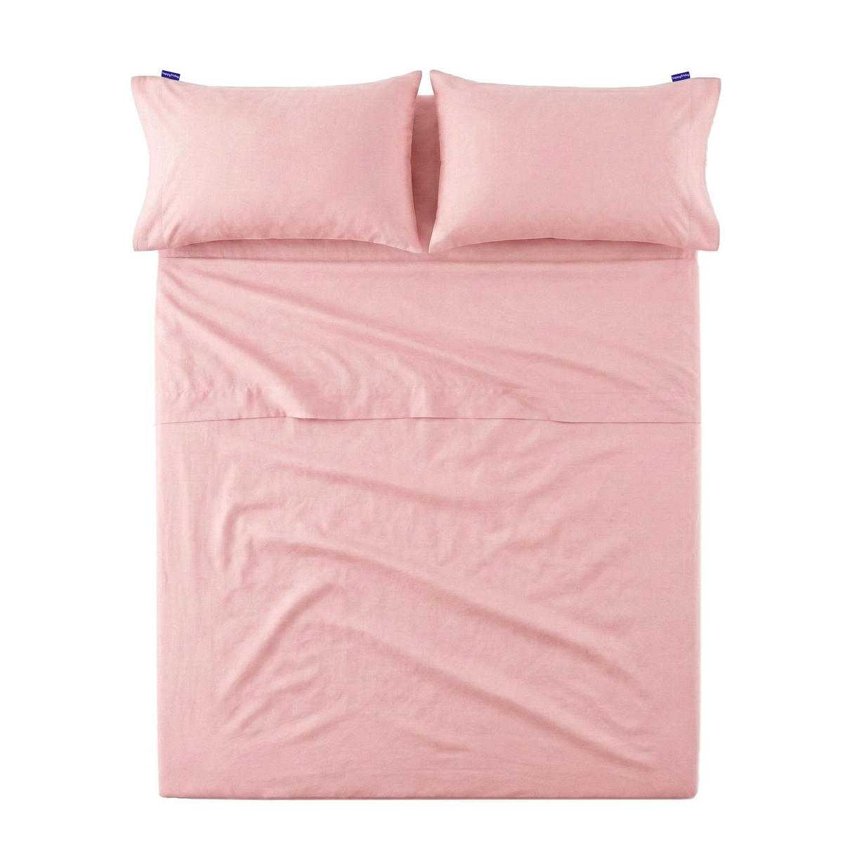 OBERLAKEN Basic Hellrosa 240x270 cm (Übergrösse) - Rosa, Textil (240/270cm) - Happy Friday