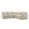 ECKSOFA Modulare Lunde 7, 6 Sitzer, Beige - Beige, Textil (270/270cm) - Meblito