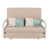 SCHLAFSOFA Beige - Beige, Textil (130/71/185cm) - MCW